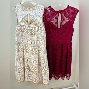 Francesca’s Dress bundle New! Size medium